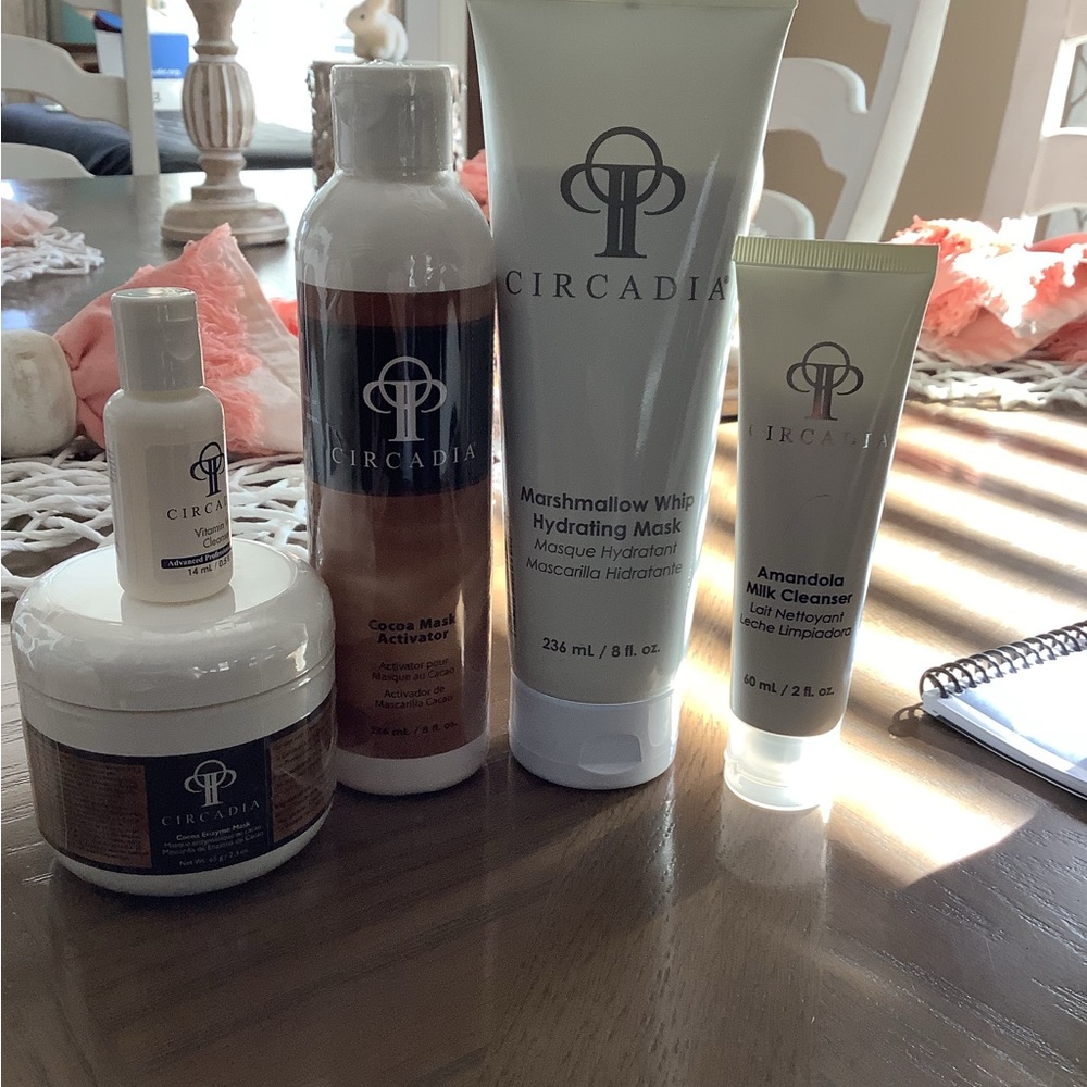 Circadia Skincare Collection - White and Brown
